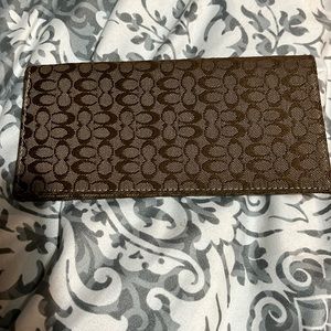 Coach Checkbook Holder